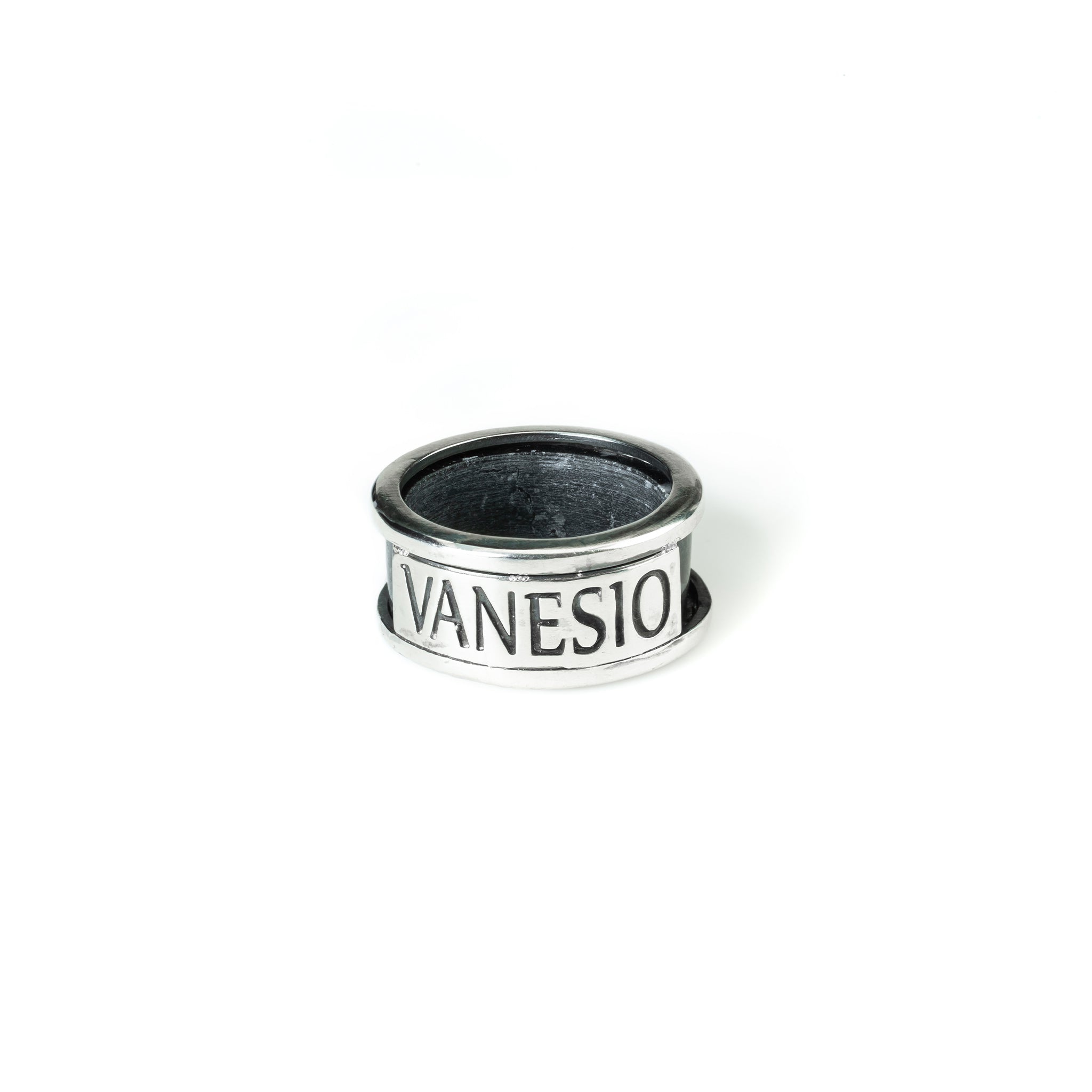 Anello marmo Vanesio Argento
