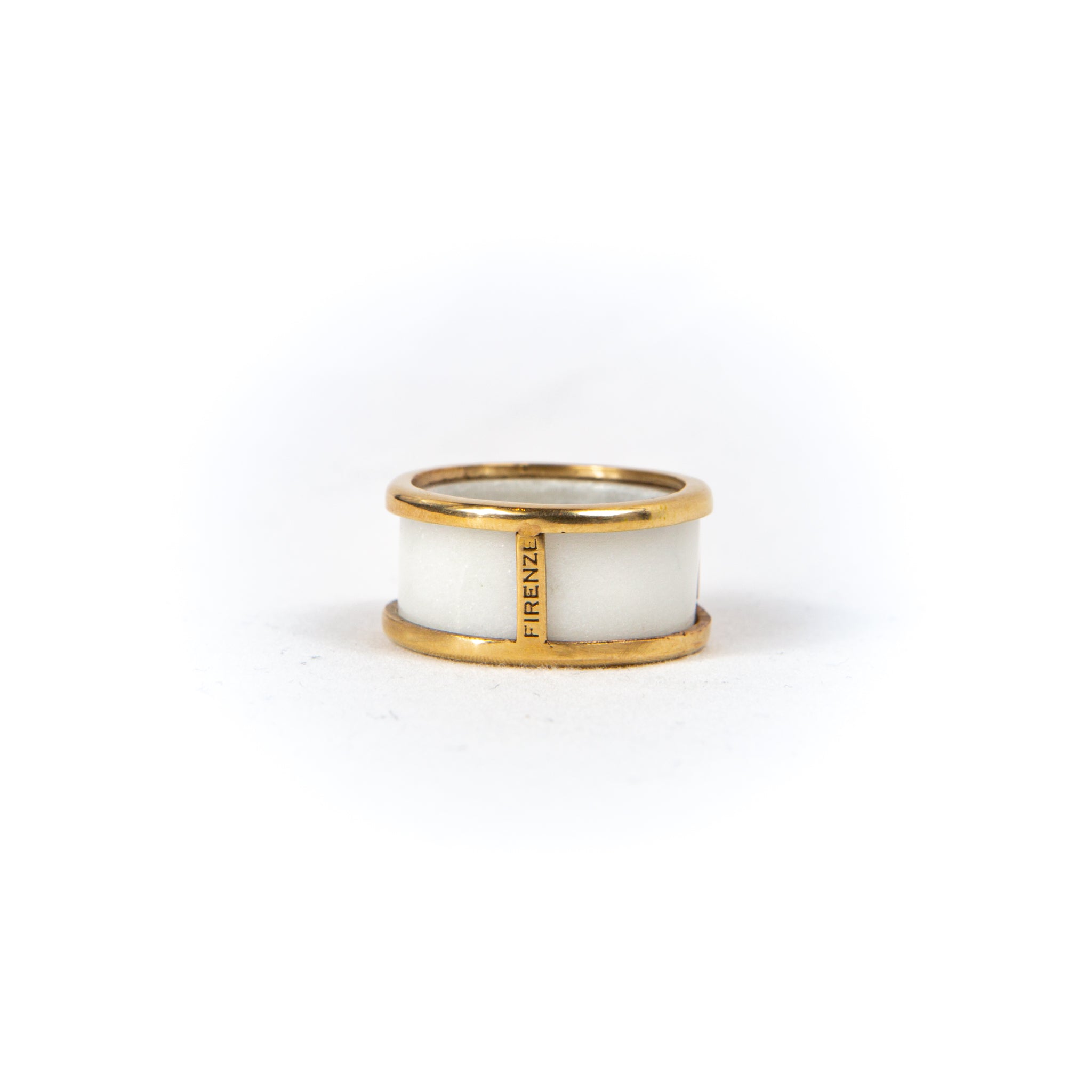 Anello marmo Vanesio Oro 18Kt