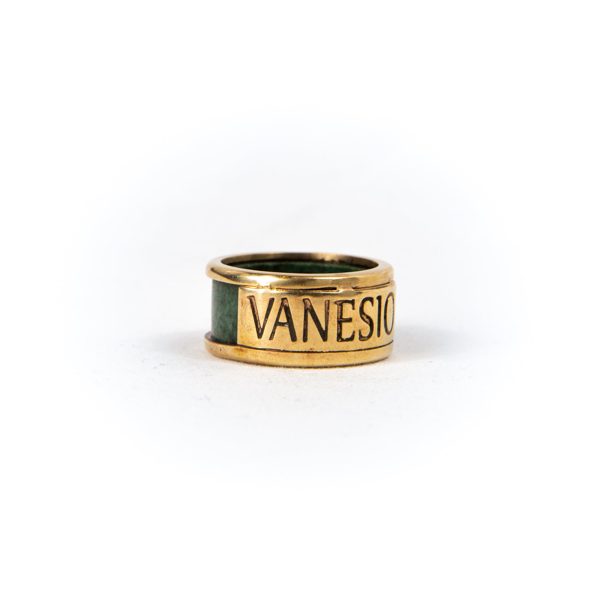 Anello marmo Vanesio Oro 18Kt
