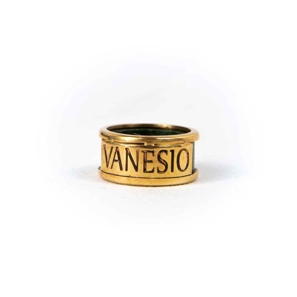 Anello marmo Vanesio Oro 18Kt